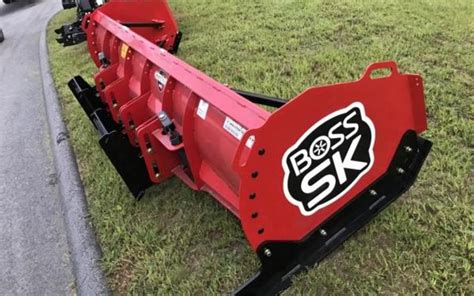 boss plow for skid steer|box plow for skid steer.